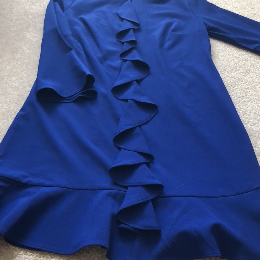 Nicole Miller Studio Cobalt blue dress Size 4 - New with tags - Picture 3 of 10